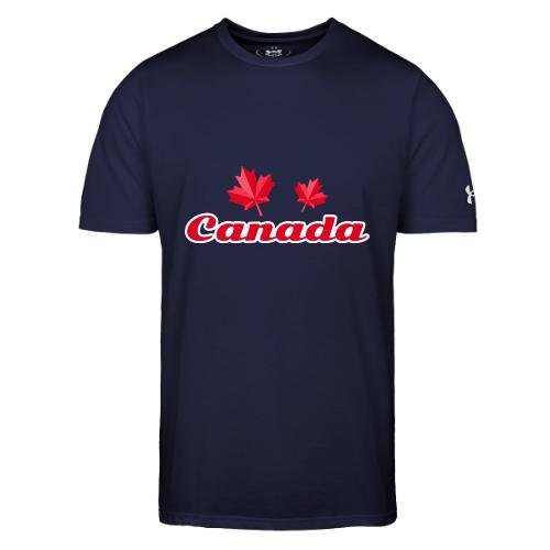 Canada with two maple leaves - Under Armour Men's Athletic 2.0 T-Shirt