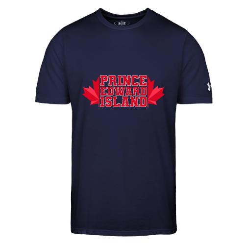 Prince Edward Island with maple leaf - Under Armour Men's Athletic 2.0 T-Shirt