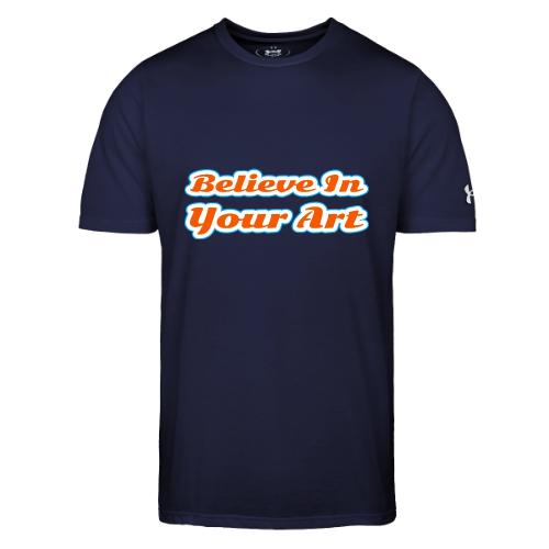 Believe in Your Art — Creative Glow Script - Under Armour Men's Athletic 2.0 T-Shirt