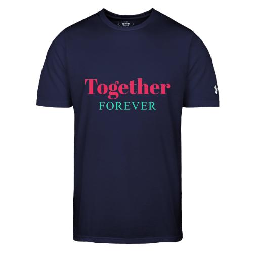 Together Forever Love Quote Design - Under Armour Men's Athletic 2.0 T-Shirt