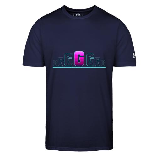 Letter G – Capital Varsity Alphabet Monogram - Under Armour Men's Athletic 2.0 T-Shirt