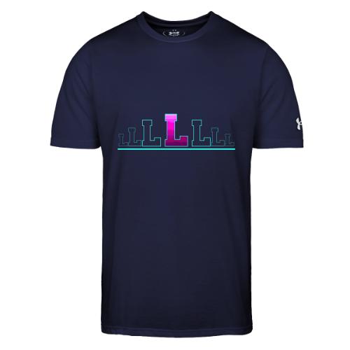 Letter L – Capital Varsity Alphabet Monogram - Under Armour Men's Athletic 2.0 T-Shirt