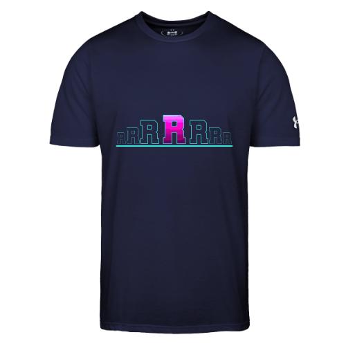 Letter R – Capital Varsity Alphabet Monogram - Under Armour Men's Athletic 2.0 T-Shirt