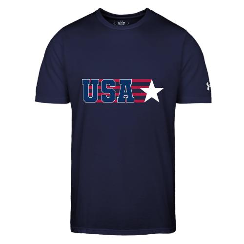 Star Stripe USA - Under Armour Men's Athletic 2.0 T-Shirt