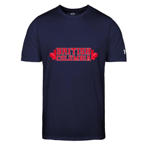 British Columbia with maple leaf - Under Armour Men's Athletic 2.0 T-Shirt