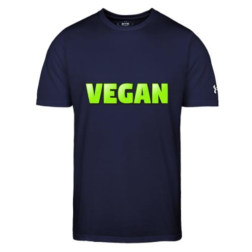 Vegan Bold Green Typography Design - Under Armour Men's Athletic 2.0 T-Shirt