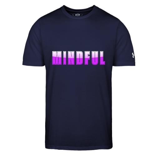 Mindful Typography Minimalist Design - Under Armour Men's Athletic 2.0 T-Shirt