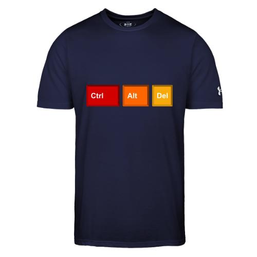 CTRL + ALT + DEL - Under Armour Men's Athletic 2.0 T-Shirt