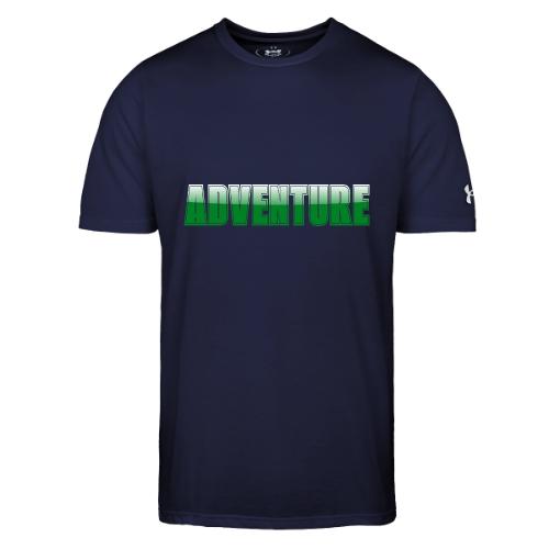 Adventure Typography Design for Apparel - Under Armour Men's Athletic 2.0 T-Shirt