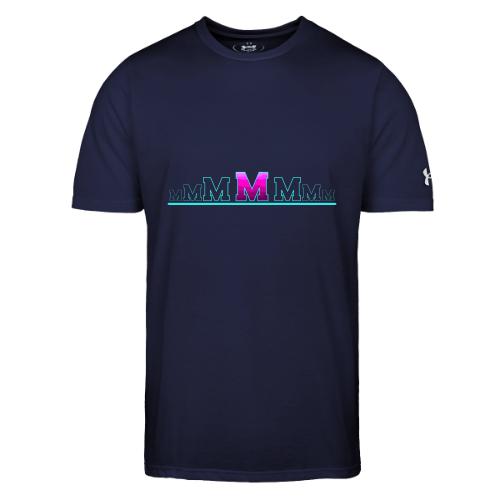 Letter M – Capital Varsity Alphabet Monogram - Under Armour Men's Athletic 2.0 T-Shirt