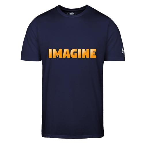 Imagine Word Art – Creative Gradient Design - Under Armour Men's Athletic 2.0 T-Shirt