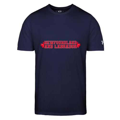 Newfoundland and Labrador with maple leaf - Under Armour Men's Athletic 2.0 T-Shirt