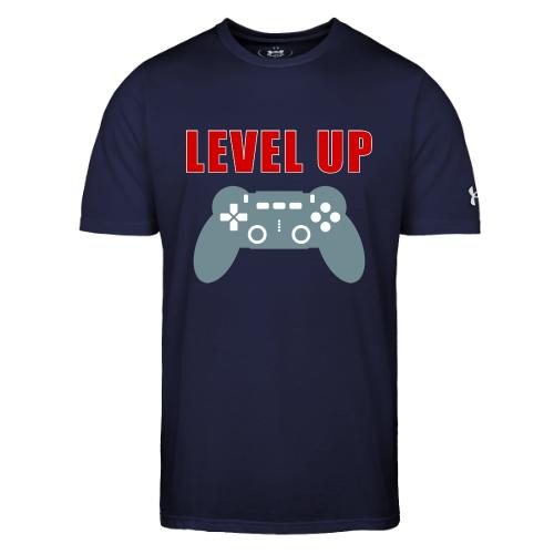Level Up Gamer Controller Apparel - Under Armour Men's Athletic 2.0 T-Shirt