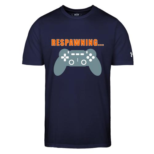 Respawning Gamer Controller Design - Under Armour Men's Athletic 2.0 T-Shirt
