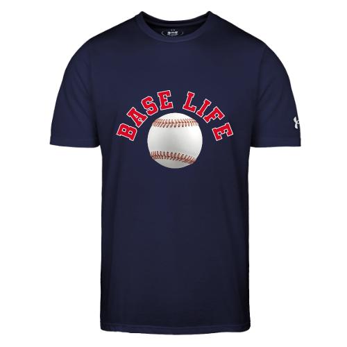 Baseball: Base Life Vibes - Under Armour Men's Athletic 2.0 T-Shirt