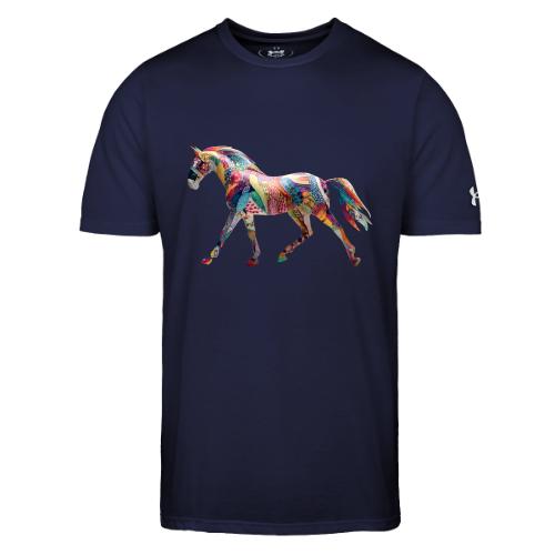 Colorful Abstract Horse Art Design - Under Armour Men's Athletic 2.0 T-Shirt