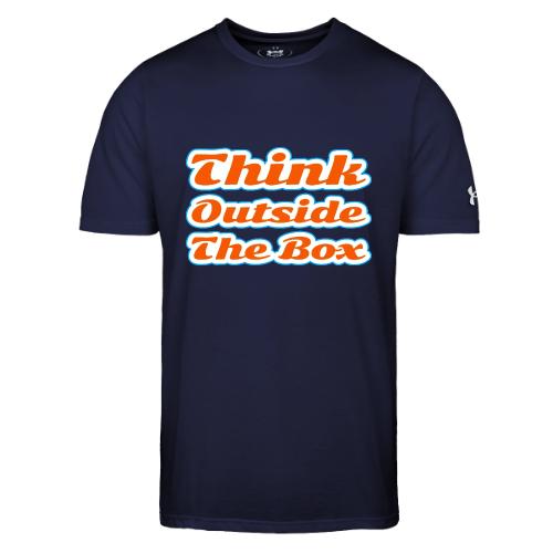 Think Outside the Box — Creative Mindset Script - Under Armour Men's Athletic 2.0 T-Shirt
