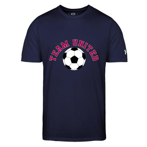 Team United Soccer Ball Sports Design - Under Armour Men's Athletic 2.0 T-Shirt