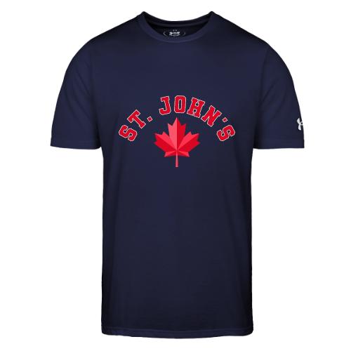 St. John's with maple leaf - Under Armour Men's Athletic 2.0 T-Shirt