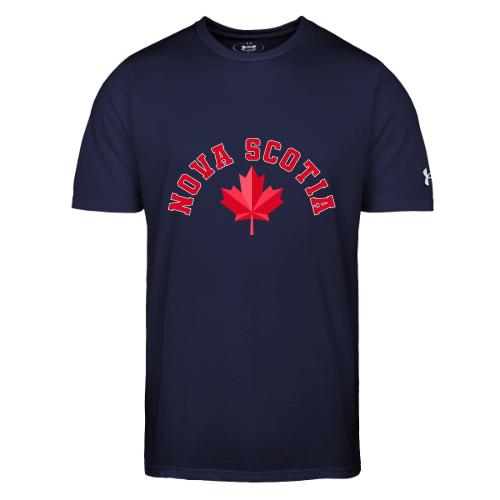 Nova Scotia with maple leaf - Under Armour Men's Athletic 2.0 T-Shirt