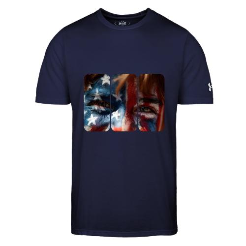 USA: Stars in Their Eyes - Under Armour Men's Athletic 2.0 T-Shirt