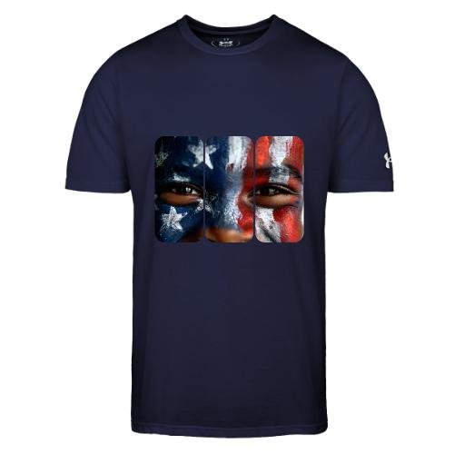 USA: Three Panels of Pride - Under Armour Men's Athletic 2.0 T-Shirt