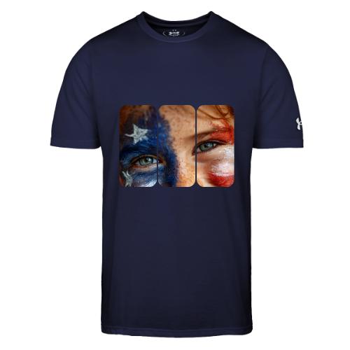 USA: Patriot Gaze - Under Armour Men's Athletic 2.0 T-Shirt