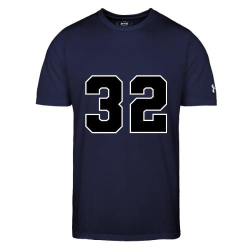 Varsity Number 32 Athletic Design - Under Armour Men's Athletic 2.0 T-Shirt