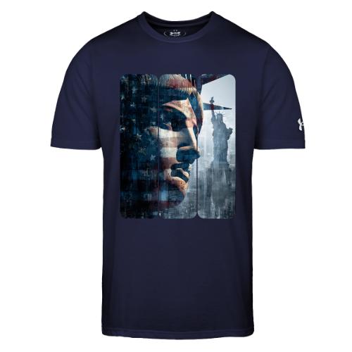 USA: Liberty in Three Visions - Under Armour Men's Athletic 2.0 T-Shirt