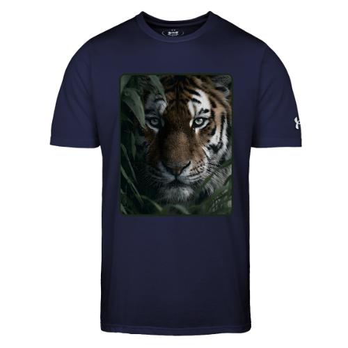Tiger Jungle Eyes Wildlife Design - Under Armour Men's Athletic 2.0 T-Shirt