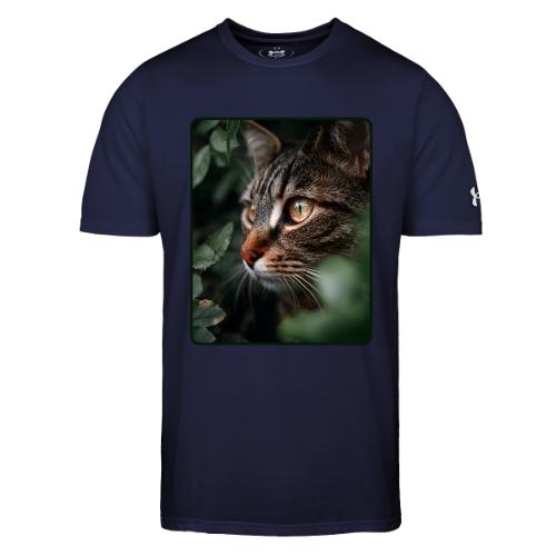 Tabby Cat Jungle Eyes Design - Under Armour Men's Athletic 2.0 T-Shirt