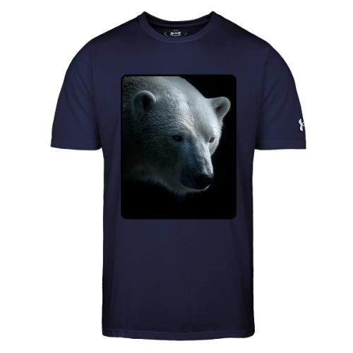 Polar Bear Close-Up Wildlife Design - Under Armour Men's Athletic 2.0 T-Shirt