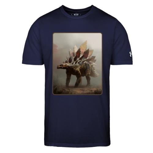 Stegosaurus Misty Forest Design - Under Armour Men's Athletic 2.0 T-Shirt