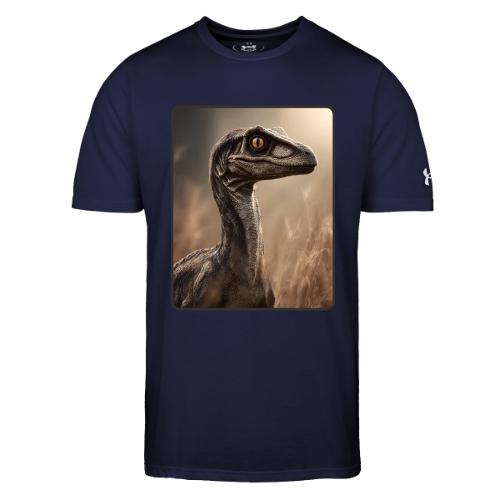 Velociraptor Feathered Portrait Design - Under Armour Men's Athletic 2.0 T-Shirt