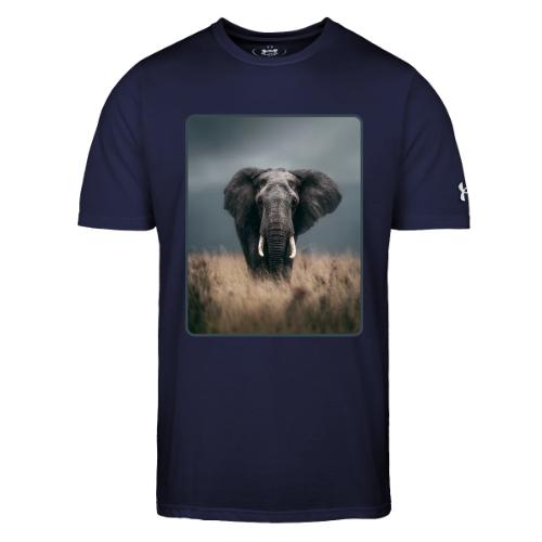 Majestic African Elephant Portrait Design - Under Armour Men's Athletic 2.0 T-Shirt