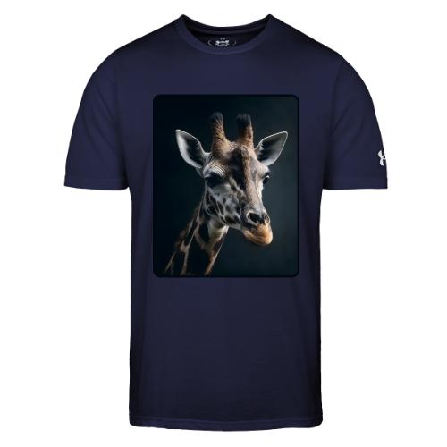 Majestic Giraffe Artistic Portrait Design - Under Armour Men's Athletic 2.0 T-Shirt