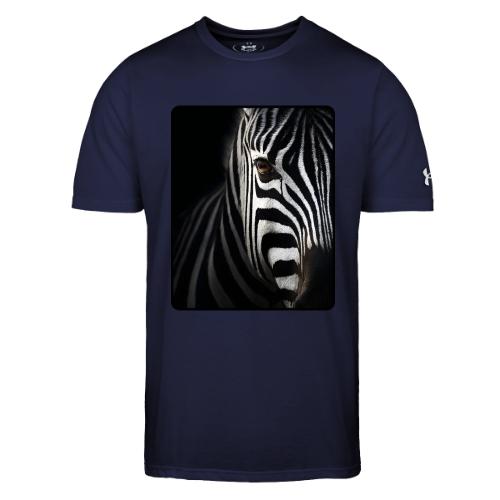 Zebra High Contrast Portrait Design - Under Armour Men's Athletic 2.0 T-Shirt