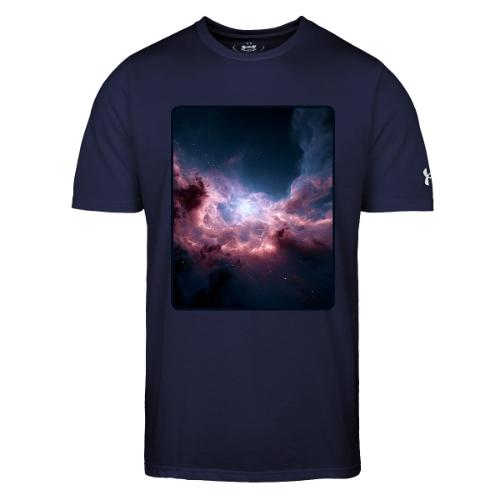 Radiant Cosmic Nebula Artwork - Under Armour Men's Athletic 2.0 T-Shirt
