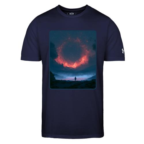 Supernova Reflection Space Scene - Under Armour Men's Athletic 2.0 T-Shirt