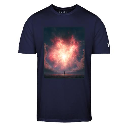 Supernova Sky Sci-Fi Artwork - Under Armour Men's Athletic 2.0 T-Shirt