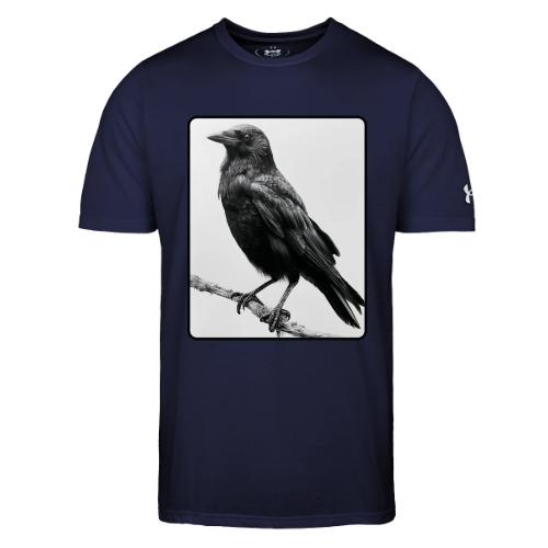 Raven Black and White Art Design - Under Armour Men's Athletic 2.0 T-Shirt