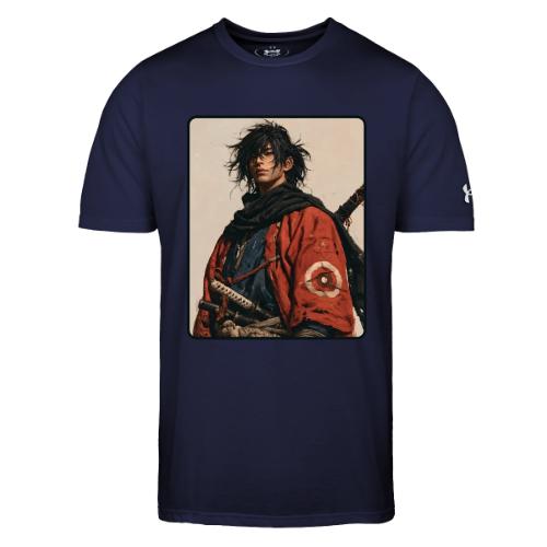 Young Samurai Warrior Portrait - Under Armour Men's Athletic 2.0 T-Shirt