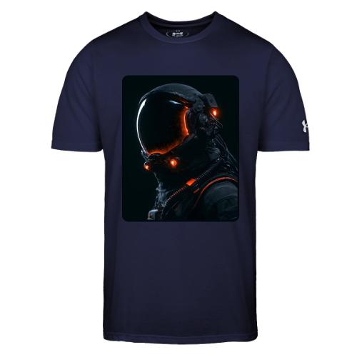 Futuristic Astronaut Helmet - Under Armour Men's Athletic 2.0 T-Shirt