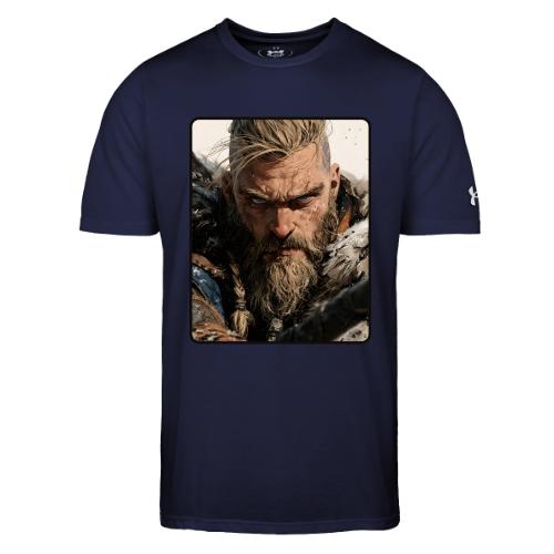 Fierce Viking Warrior Portrait - Under Armour Men's Athletic 2.0 T-Shirt