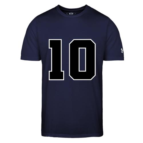 Varsity Number 10 Athletic Design - Under Armour Men's Athletic 2.0 T-Shirt
