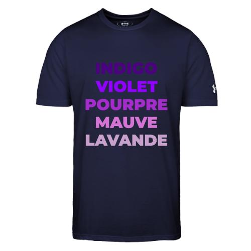 Shades of purple - Under Armour Men's Athletic 2.0 T-Shirt