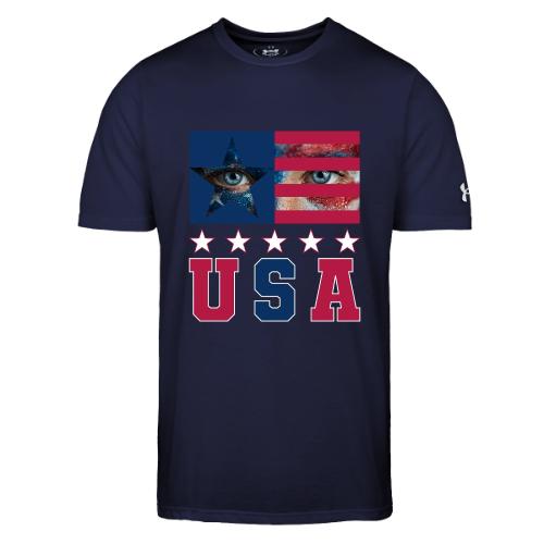 Stars and Vision USA - Under Armour Men's Athletic 2.0 T-Shirt