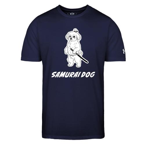 Samurai Maltese Katana Warrior Dog Tee - Under Armour Men's Athletic 2.0 T-Shirt