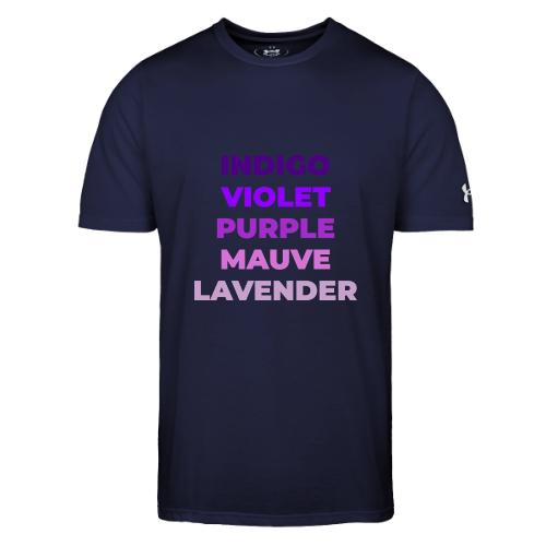 Shades of Purple - Under Armour Men's Athletic 2.0 T-Shirt