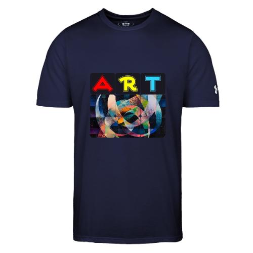 Art of Stripes and Shades - Under Armour Men's Athletic 2.0 T-Shirt